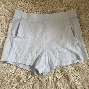 Light Blue Baggy Pajama X-Large XL Soft Cotton Shorts